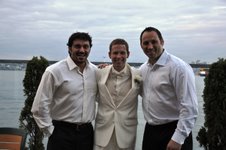 Me and Steve Hochman with the Groom (Pete)