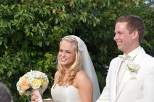 Here's Pete and his bride Betsy