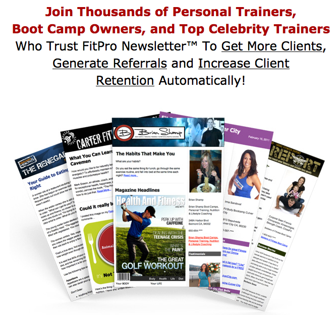 fitness email marketing