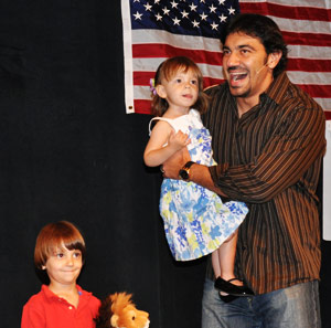 Bedros Keuilian with Andrew and Chloe - my BIG "reason's why" 